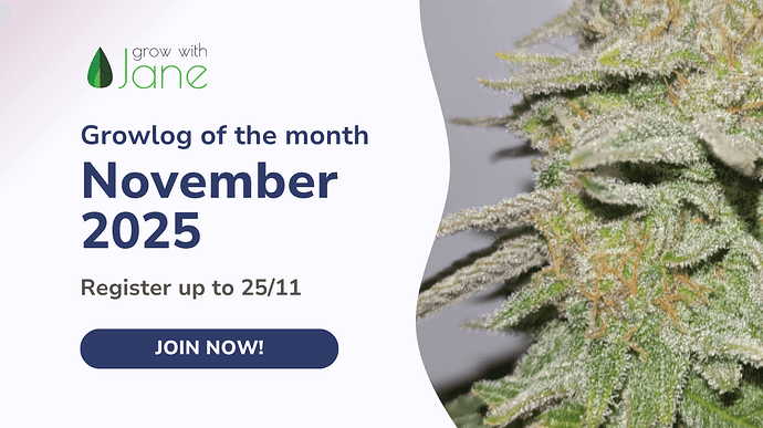 Growlog of the Month November 2025
