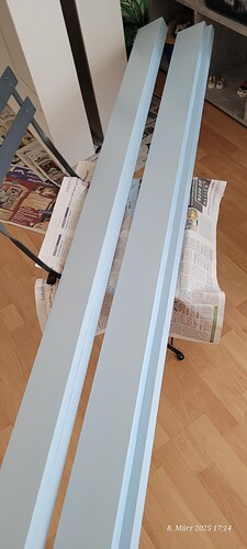 Projekt Bett 5 Seitenteile für Lattenrost Auflage