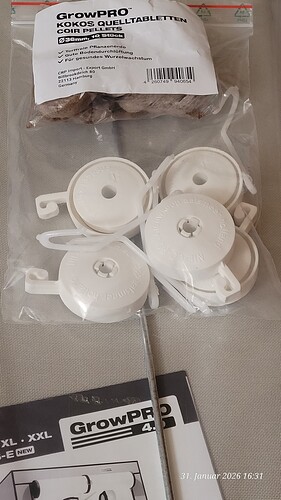 Ein wenig Cocos Gratis und die ersten Pflanzenjojos