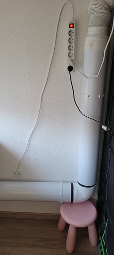 So bin ich nun wieder gut 2 mtr der Sache näher gekommen in Richtung Motor .