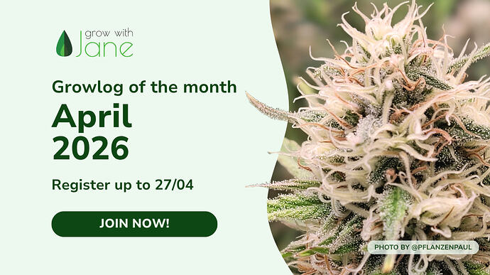 Growlog of the month - April 2026
