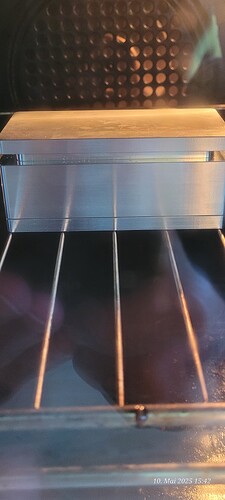 Mal so bei um 100 grad das ganze beheizt 2