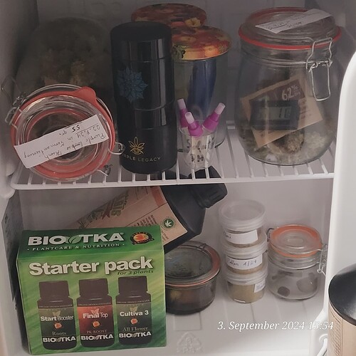 Blüten und Dünger Kühlmaschine 1