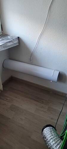 Heute dann mal den Kanal verlegen angefangen 23.2.24