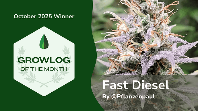 Growlog of the Month Winner October 2025