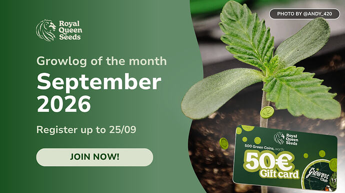 Growlog Of The Month September 2026