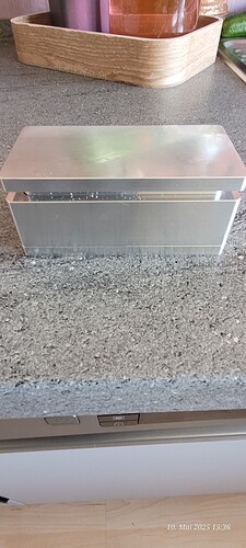 Nun geht es in den Backofen 1